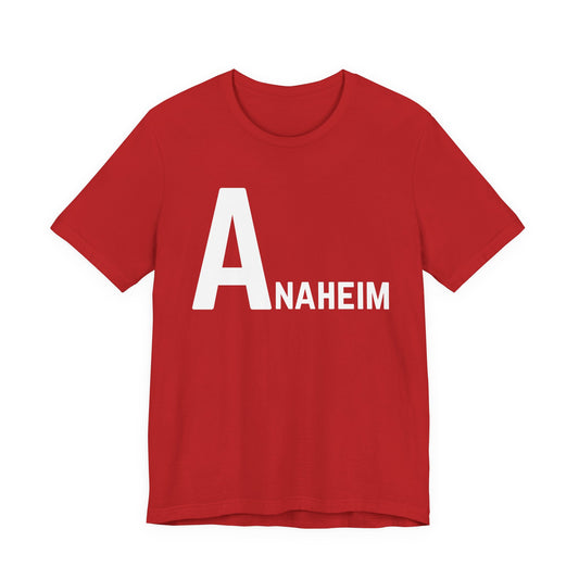Anaheim T-Shirt - Premium City Pride Apparel for Orange County Locals & Sports Fans