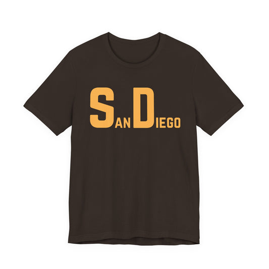 San Diego T-Shirt - Local Pride Apparel for Sports Fans & City Lovers